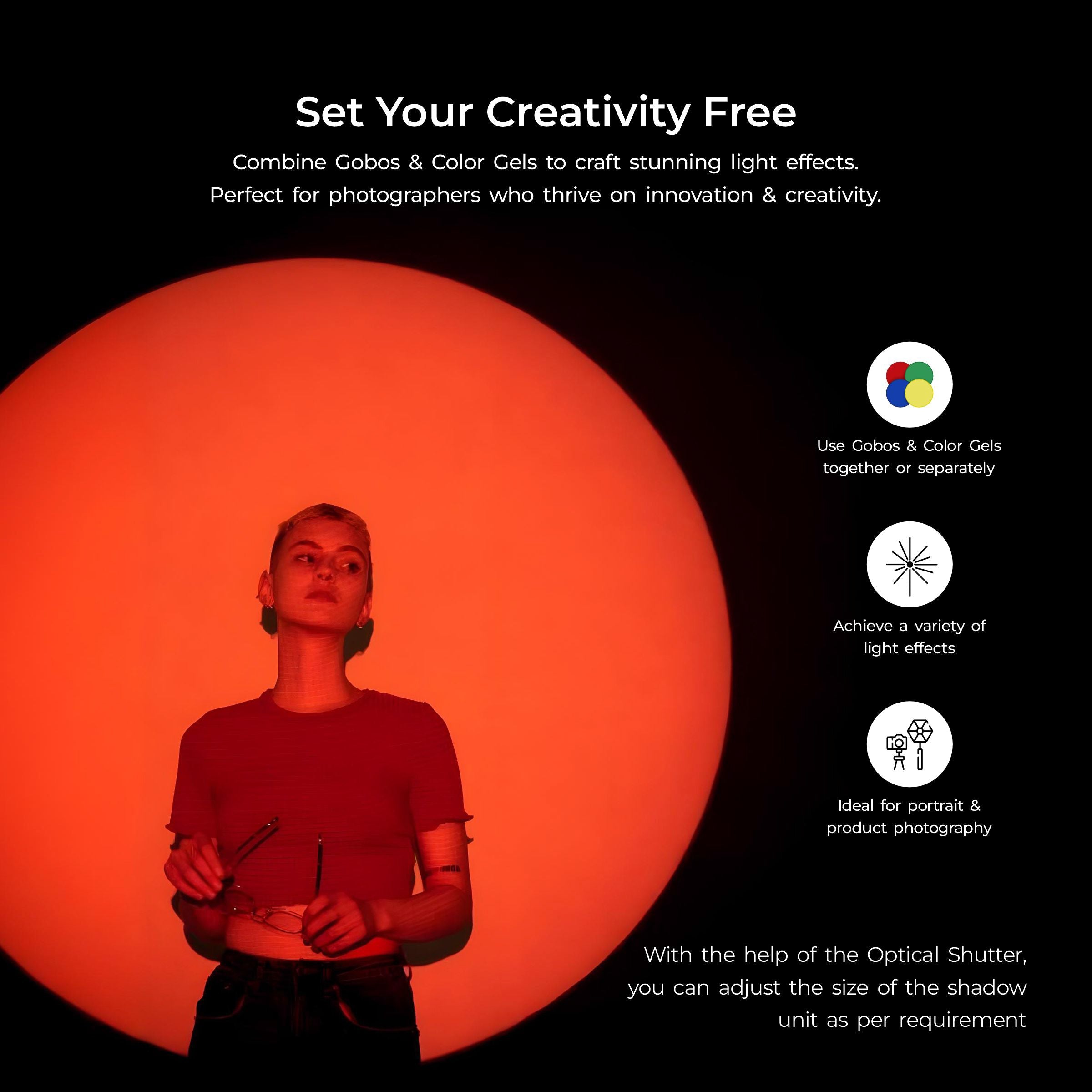 Digitek (DS 220) Bowens Mount Optical Snoot Kit