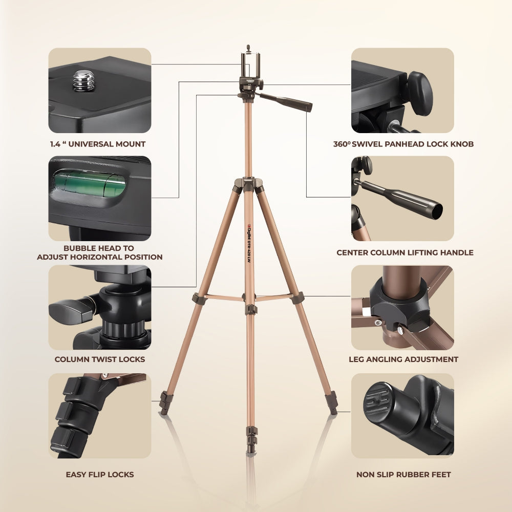 Digitek (DTR 420LW) Foldable Camera Tripod