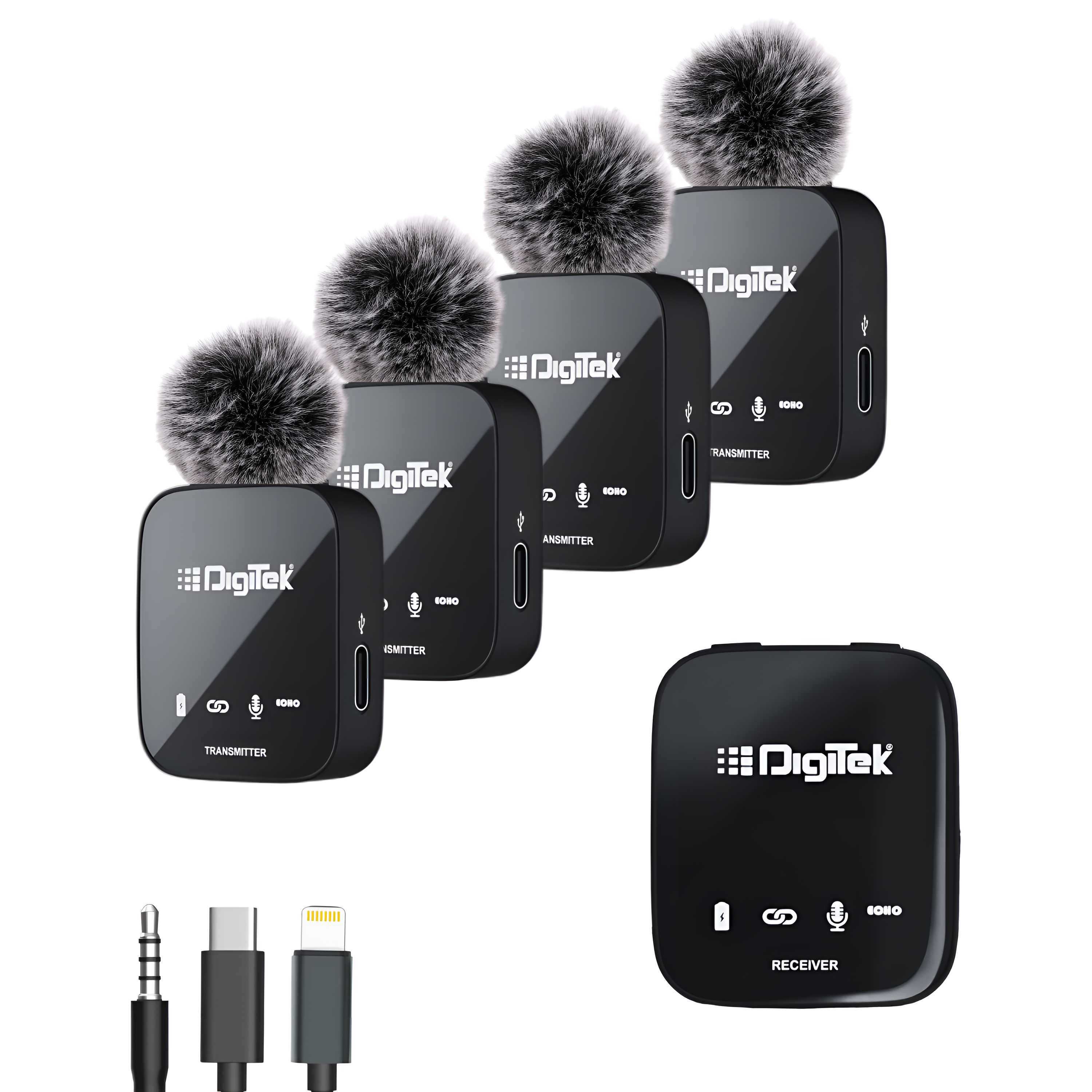 Digitek (DWM-111) 4 in 1 Wireless Microphone