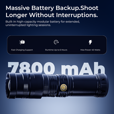 Digitek (DS 40 WTP PRO) Portable Torch Projector Snoot