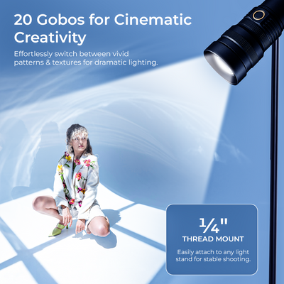 Digitek (DS 40 WTP PRO) Portable Torch Projector Snoot