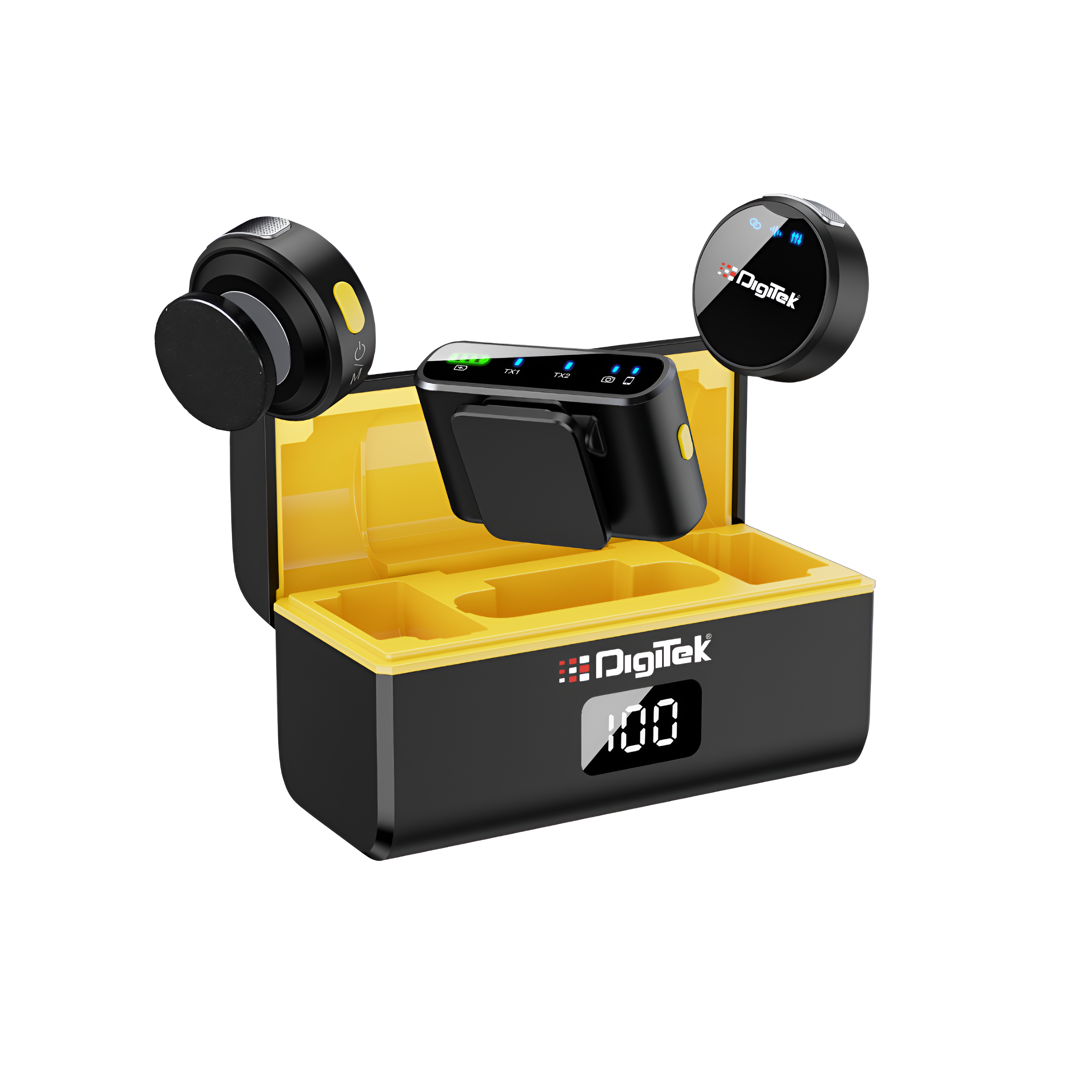 Digitek (DWM-116) 2-in-1 Wireless Microphone