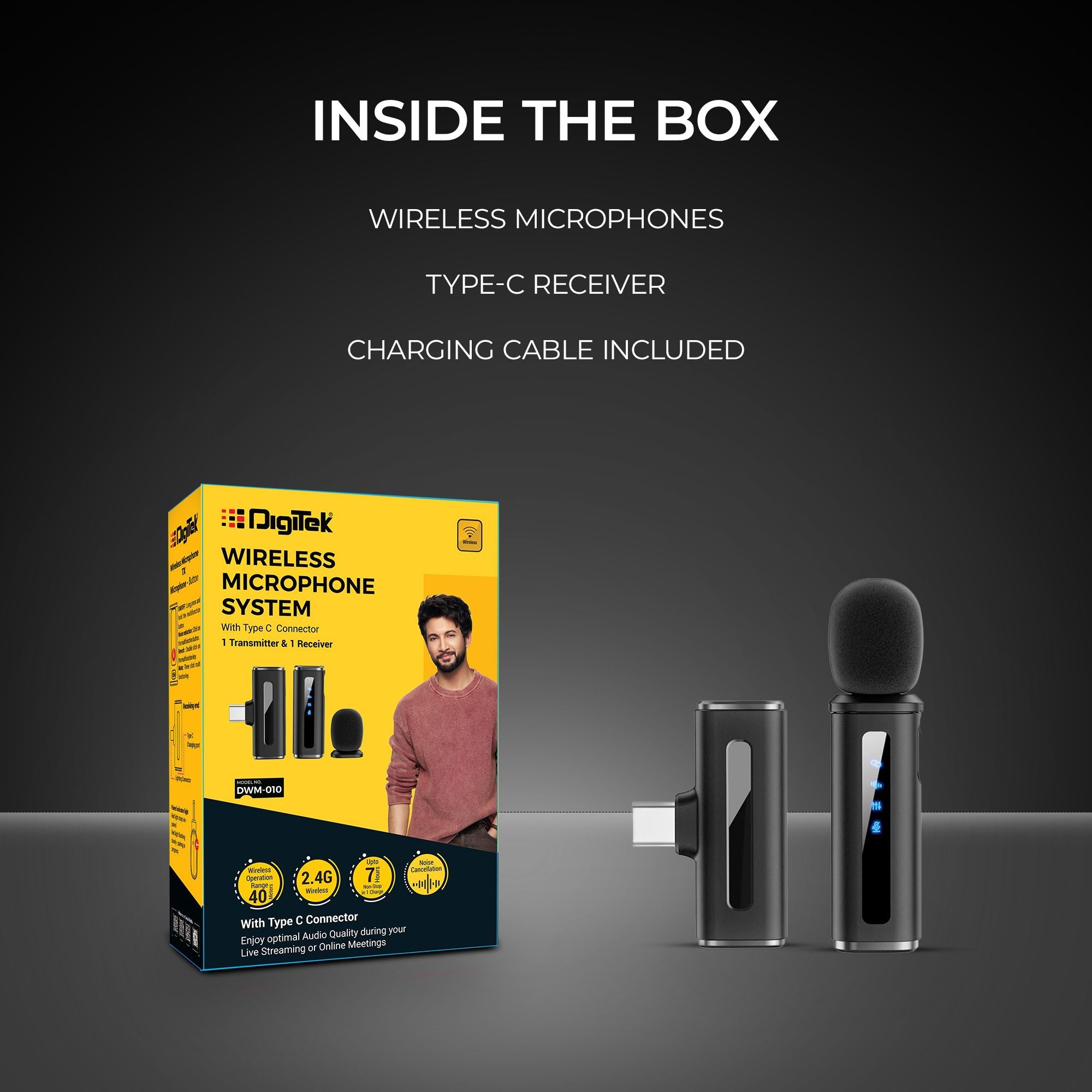 Digitek (DWM 010) Wireless Microphone