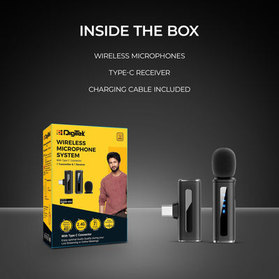 Digitek (DWM 010) Wireless Microphone