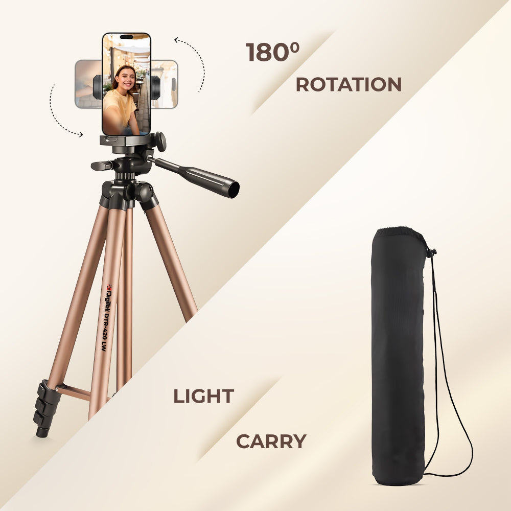 Digitek (DTR 420LW) Foldable Camera Tripod