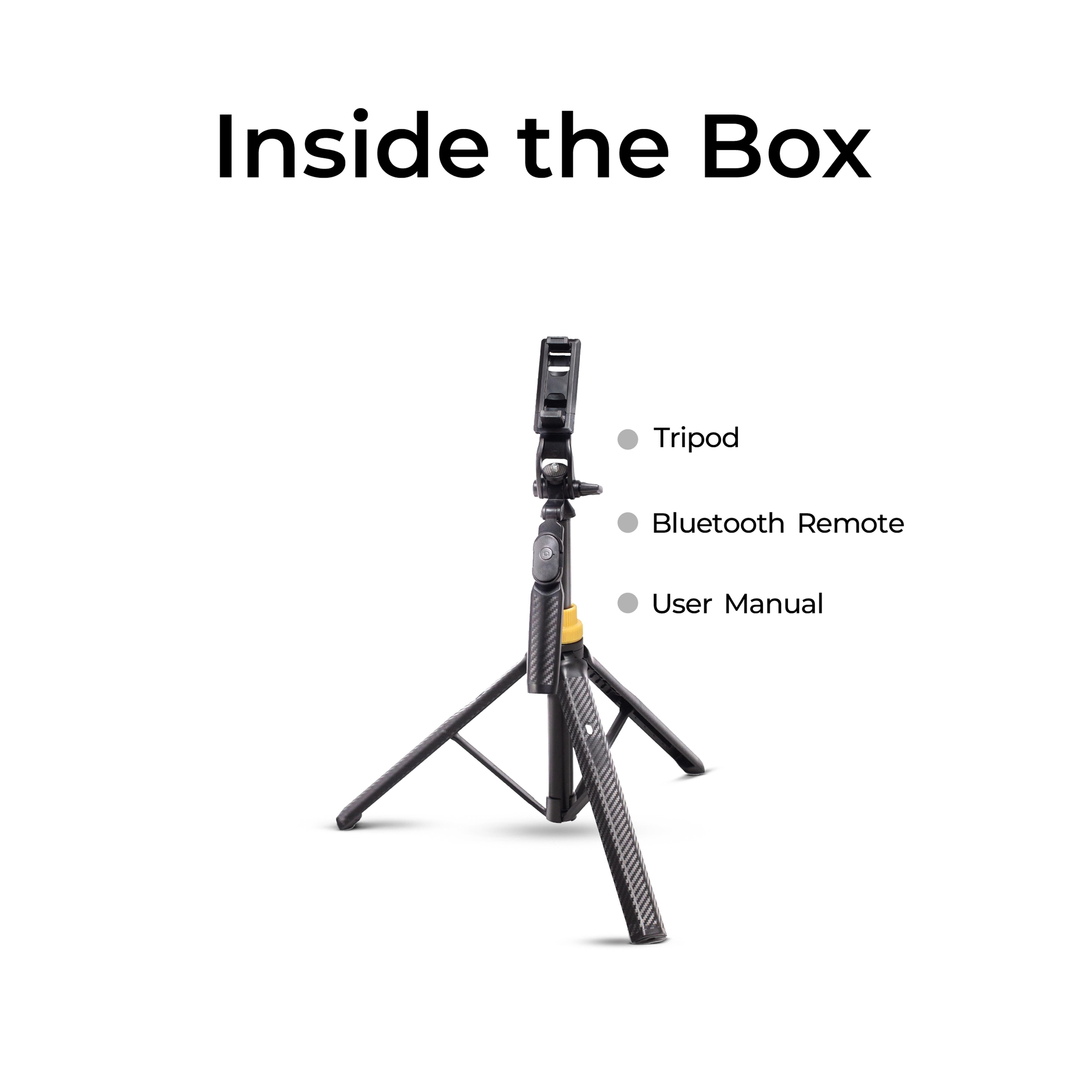 Digitek (DTR-555 SS) Foldable Tripod Selfie Stick for Smartphone & Action Cameras