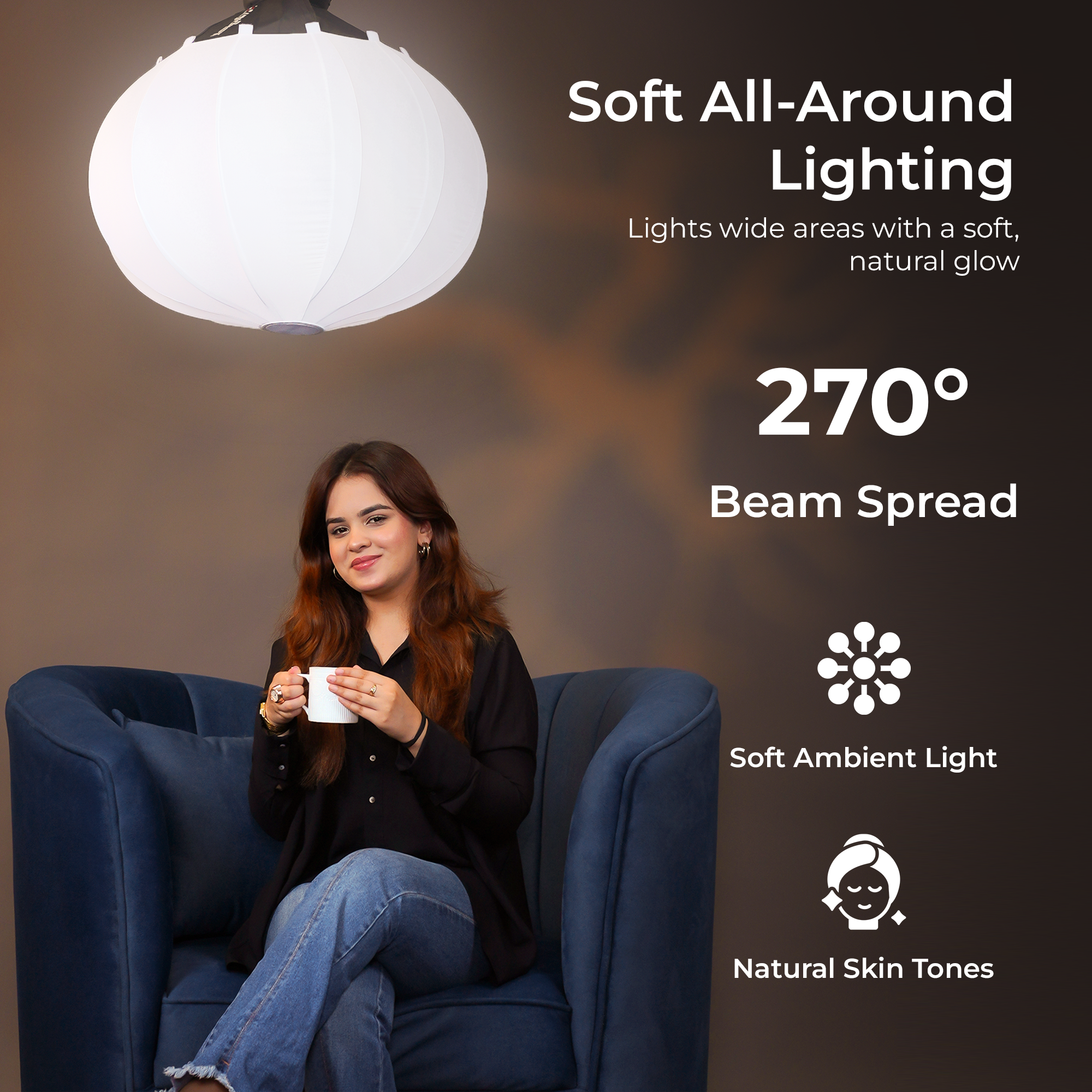 Digitek (DLSF 65) Rounded Lantern Softbox with Bowens Mount 65cm