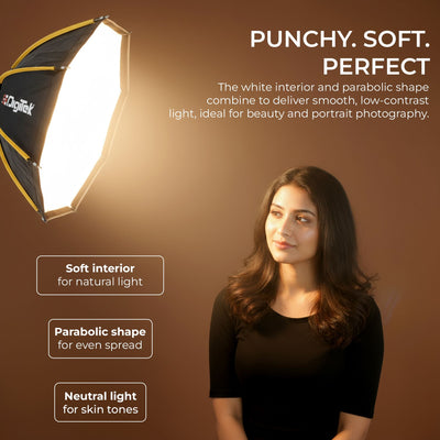 Digitek (DSB 60cm Mini) 60cm Softbox with Mini Bowens Mount