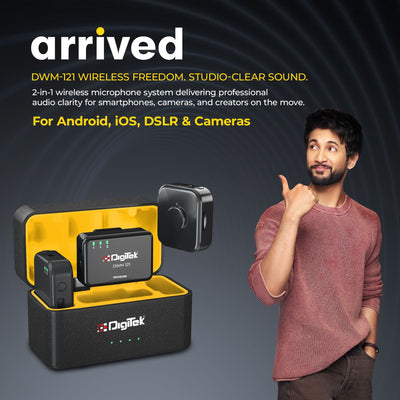 Digitek (DWM 121) 2 in 1 Wireless Microphone